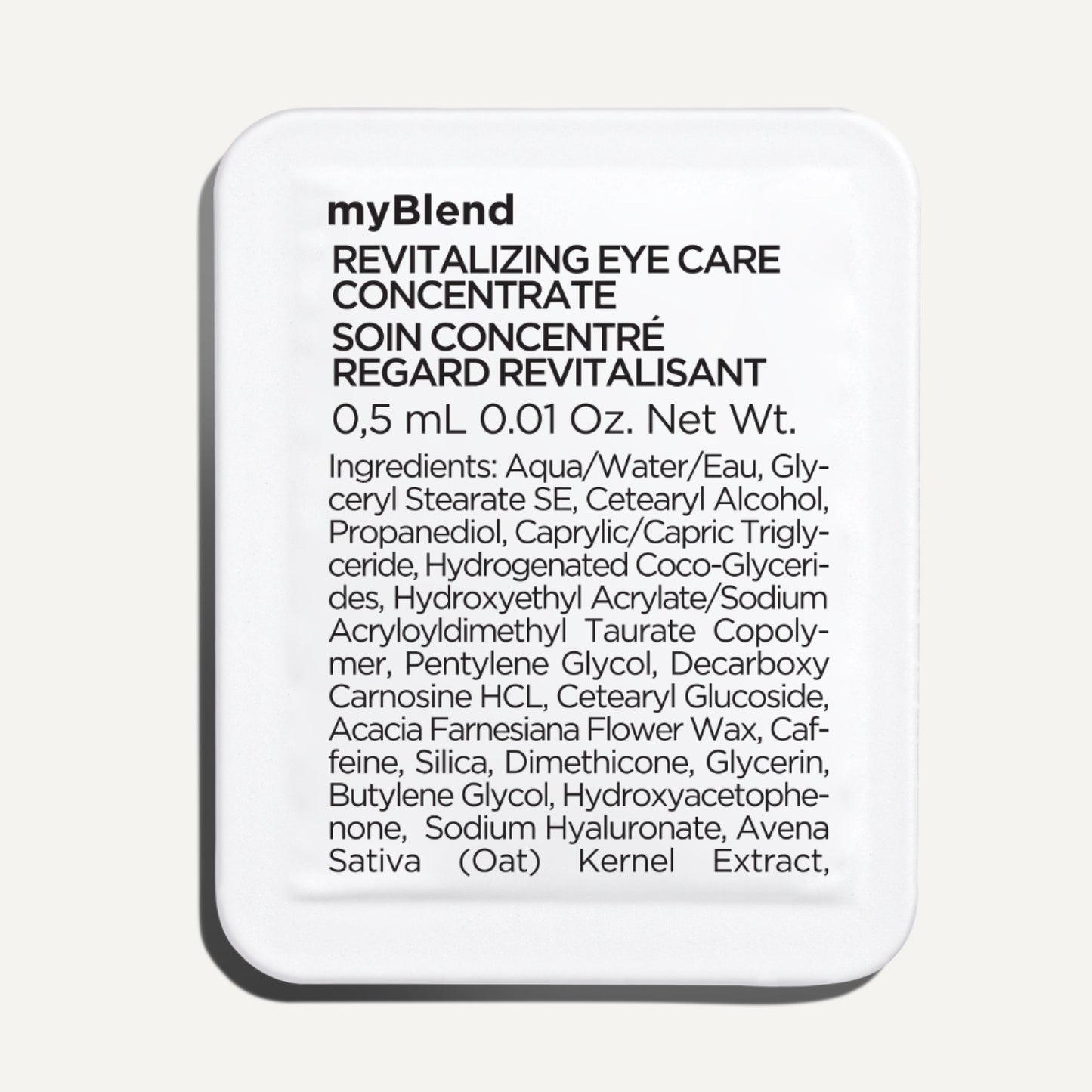 Soin Concentré Regard Revitalisant - Échantillon