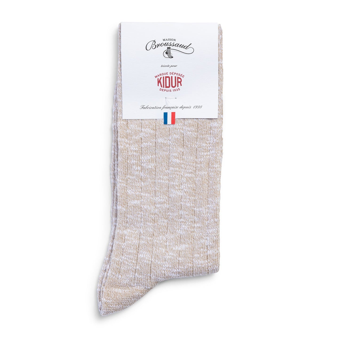 Kidur x Maison Broussaud - chaussettes orge