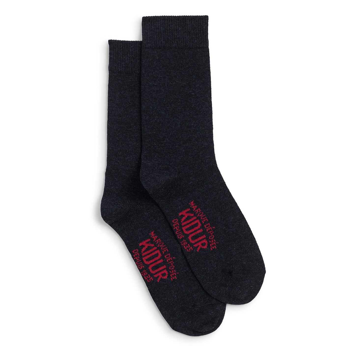 Kidur x Maison Broussaud - chaussettes charbon